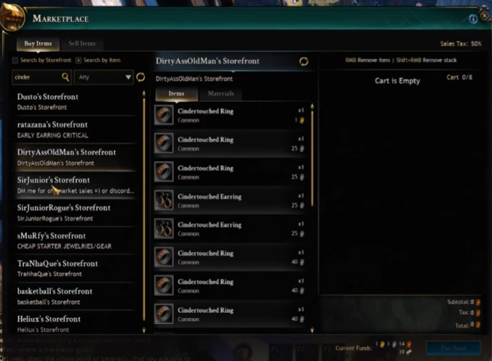 marketplace ashes of creation